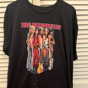 The Runaways band t-shirt, 70s rock